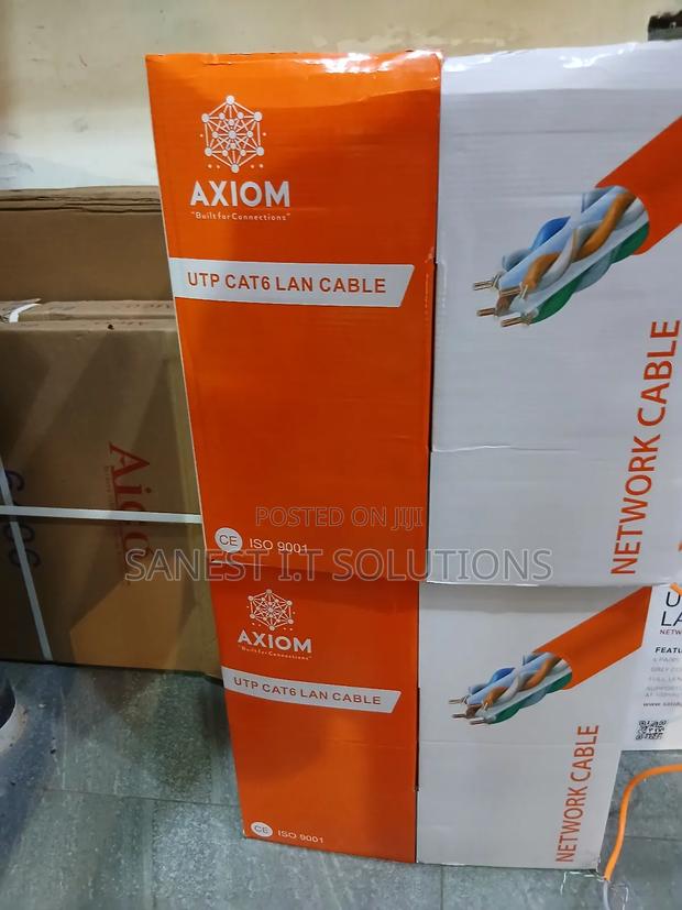 Axiom Cat6 Network Lan Cable 305 Meters · Photo 2