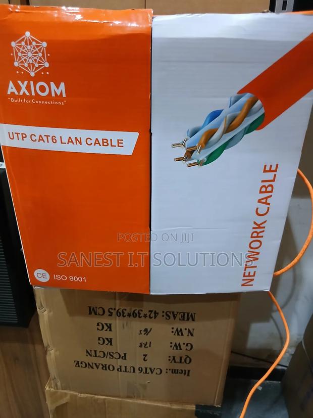 Axiom Cat6 Network Lan Cable 305 Meters · Photo 5