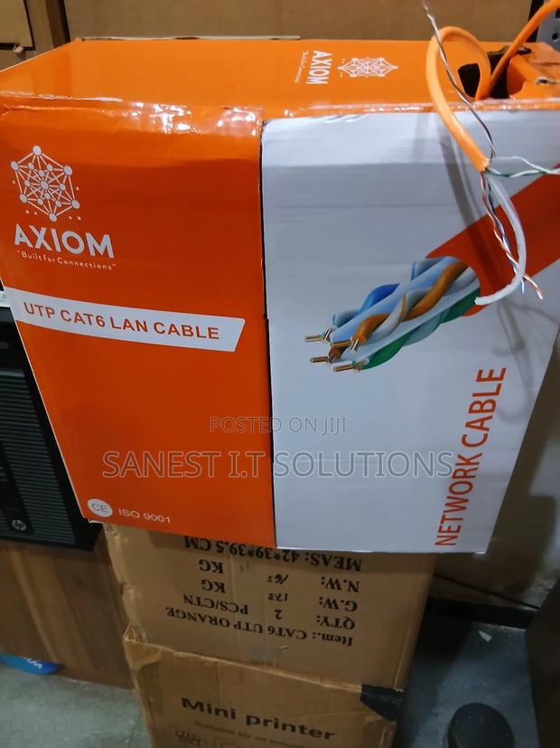 Axiom Cat6 Network Lan Cable 305 Meters · Photo 1