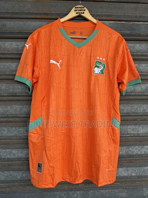 Ivory Coast Afcon 2025 Home Jersey _ Cote D’Ivoire Afcon 2025 Jersey · Photo 1
