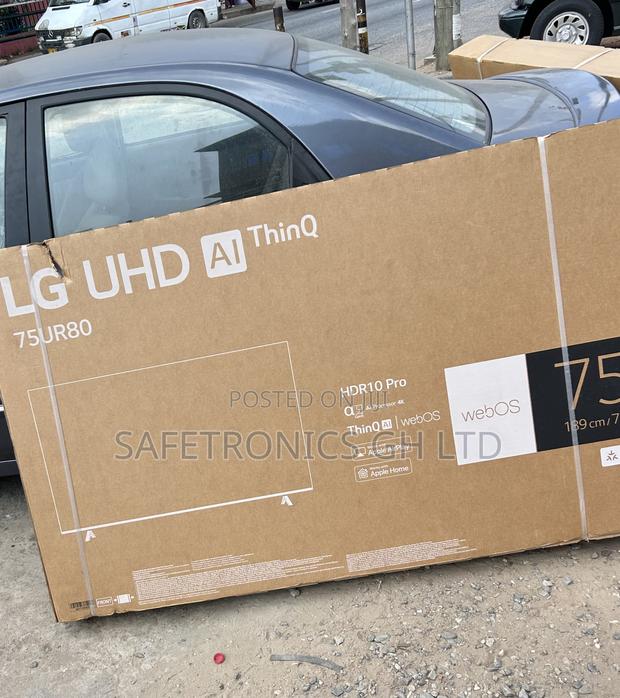 Sealed 75” Uhd Smart Lg Ur80 2024 Tv · Photo 1