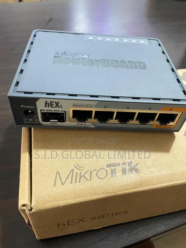 Mikrotik Hex S Rb760igs Router 5x Gigabit Ethernet · Photo 1