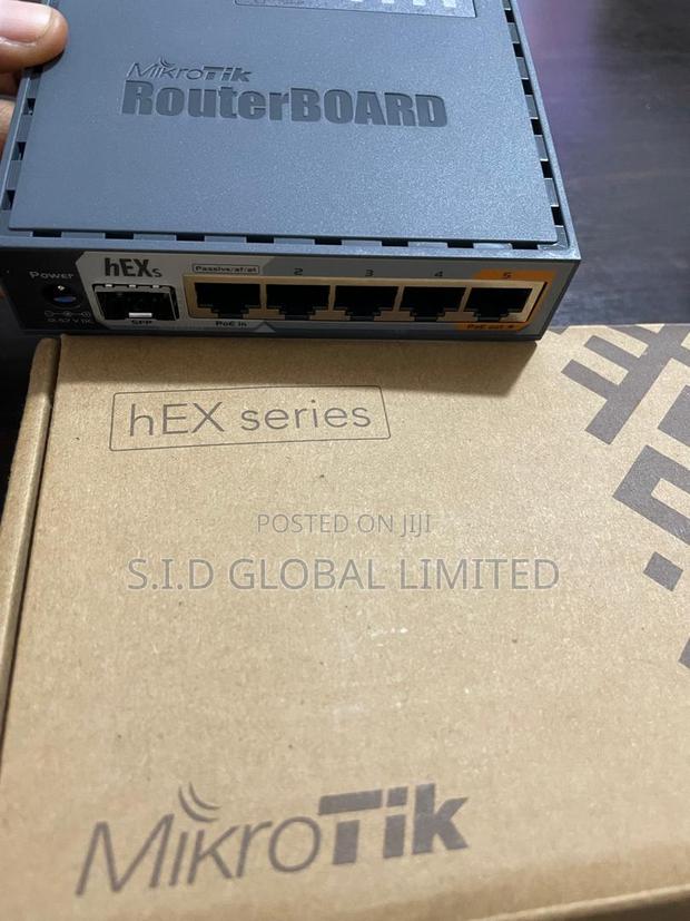 Mikrotik Hex S Router 5x Gigabit Ethernet Dual Core 880mhz Cpu · Photo 1