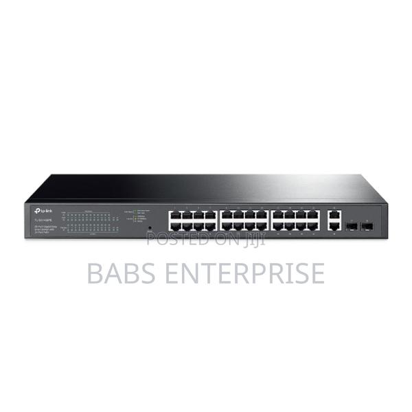 Tp-link Tl-sg1428pe 28-port Gigabit Smart Switch With 24-port Poe+ · Photo 1