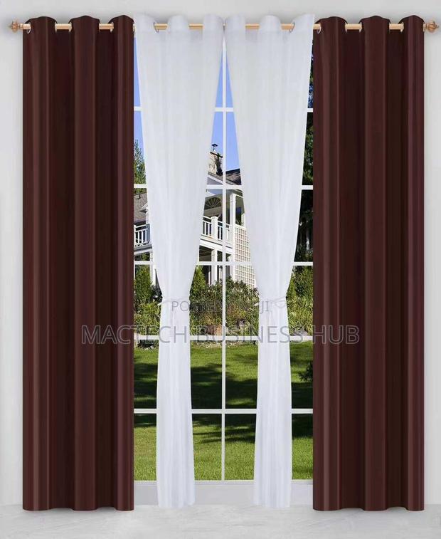 Curtains( 2pcs Blackout Curtains and 2pcs Voile) · Photo 1