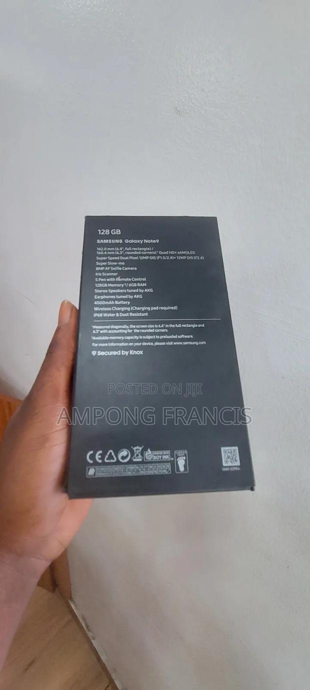 New Samsung Galaxy Note 9 128 GB Black · Photo 3
