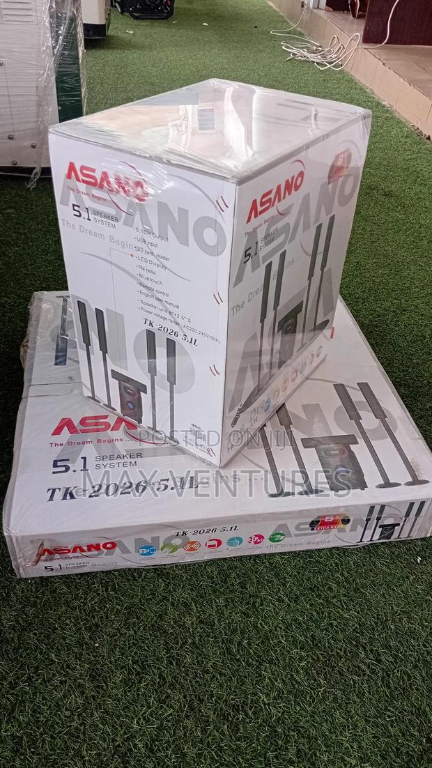 Hot Deal Asano 5.1 Tk-2026 P*Owerful Speaker S*Yste*M · Photo 1