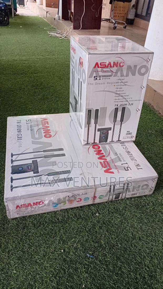 Limited Stock Asano 5.1 Tk-2026 Speaker System · Photo 1