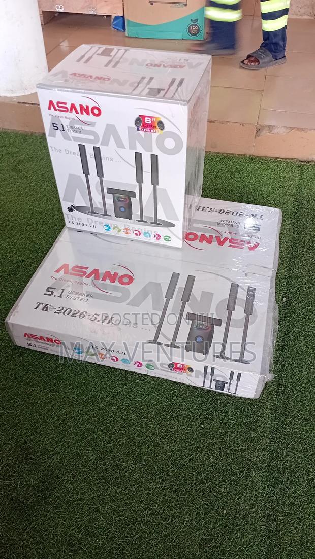 Clearance Sale Asano 5.1 Tk-2026 Speaker Set · Photo 1