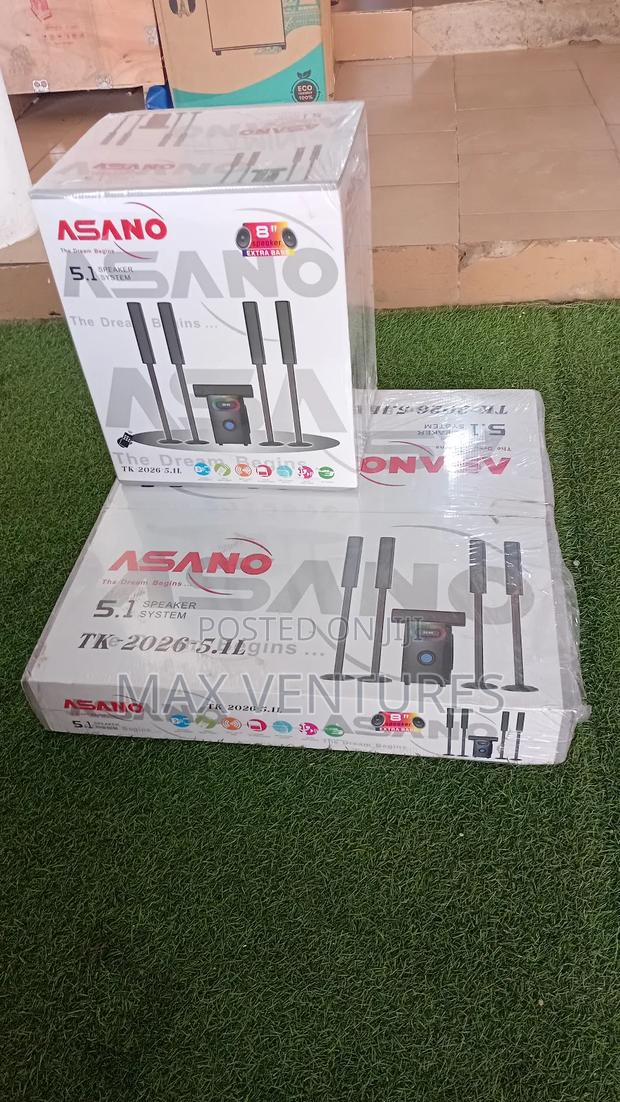 High Power Asano 5.1 Tk-2026 Home Speakers · Photo 1