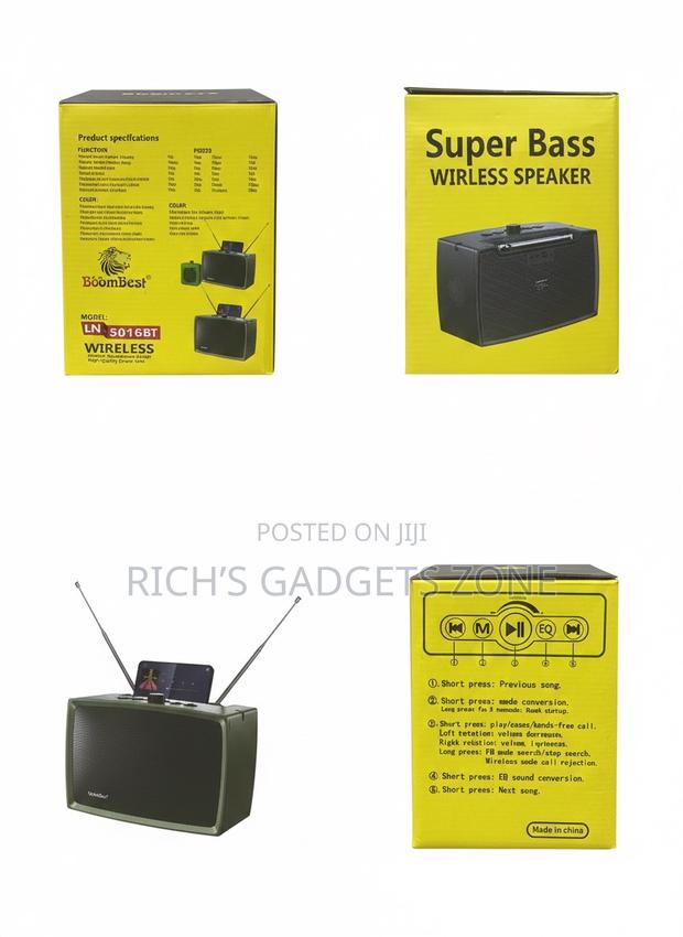 Boombest Portable Stereo Speaker and Radio · Photo 3