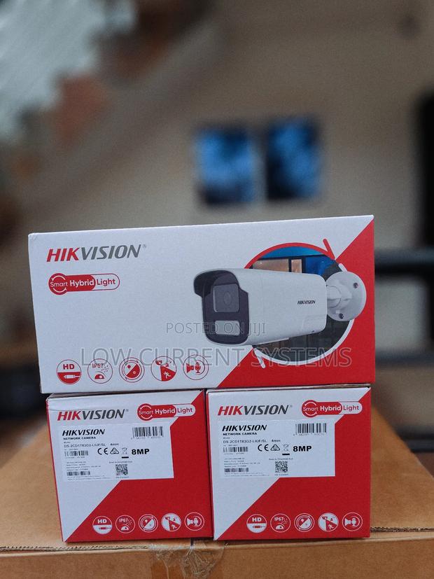 Hikvision Ds-2cd1t83g2-Liuf/Sl 8mp Ip Camera With Two Ways Audio SRB · Photo 1