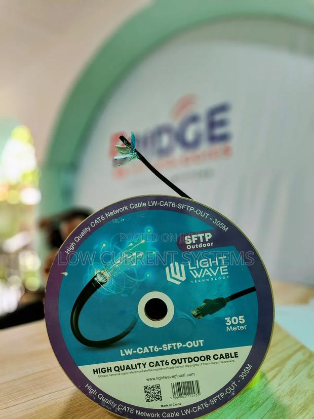 SFTP Outdoor 305m Network Cable Ethernet Outdoor Cable · Photo 1