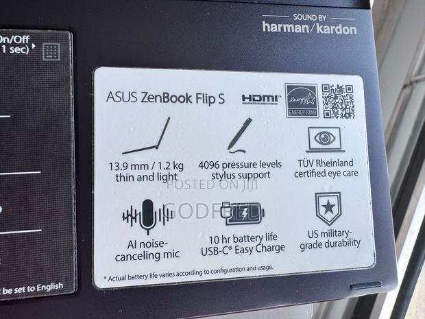 New Laptop Asus Zenbook Flip 13 UX363 16GB Intel Core i7 HDD+SSD 512GB · Photo 6