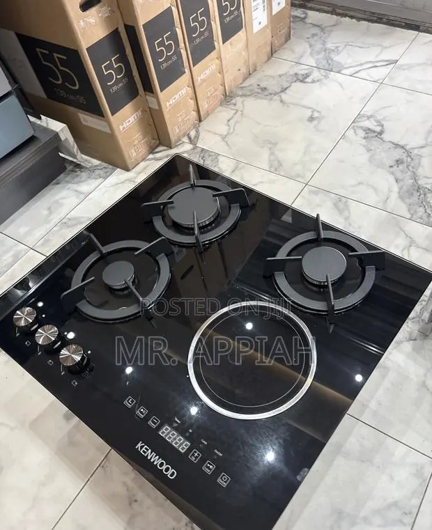 Check Out Affordable Kenwood 60cm 3 Gas + 1 Electric Hob(Built In) · Photo 1