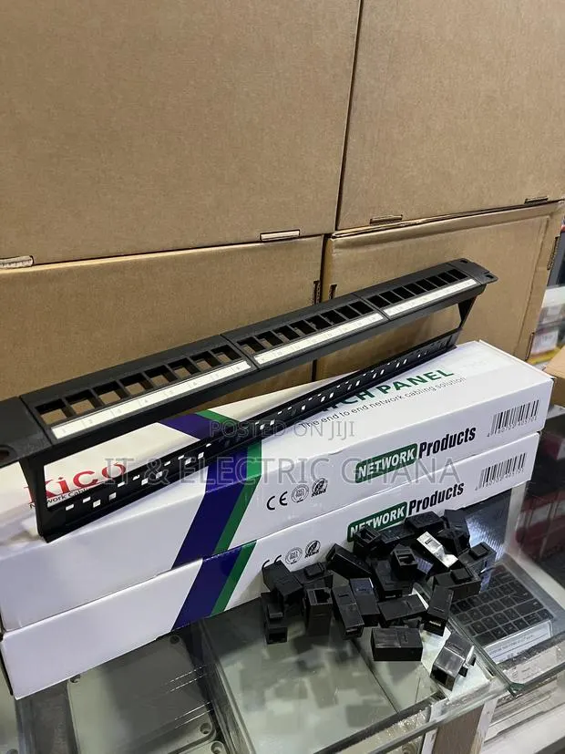 Unloaded Patch Panel · Photo 1