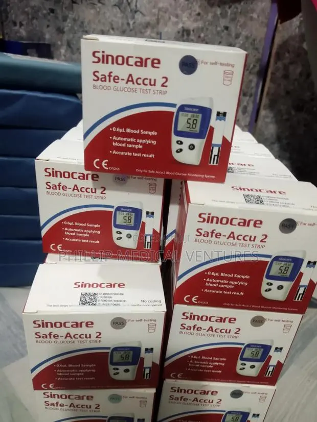 Blood Glucose Test Strips (Sinocare Safe-Accu) · Photo 1