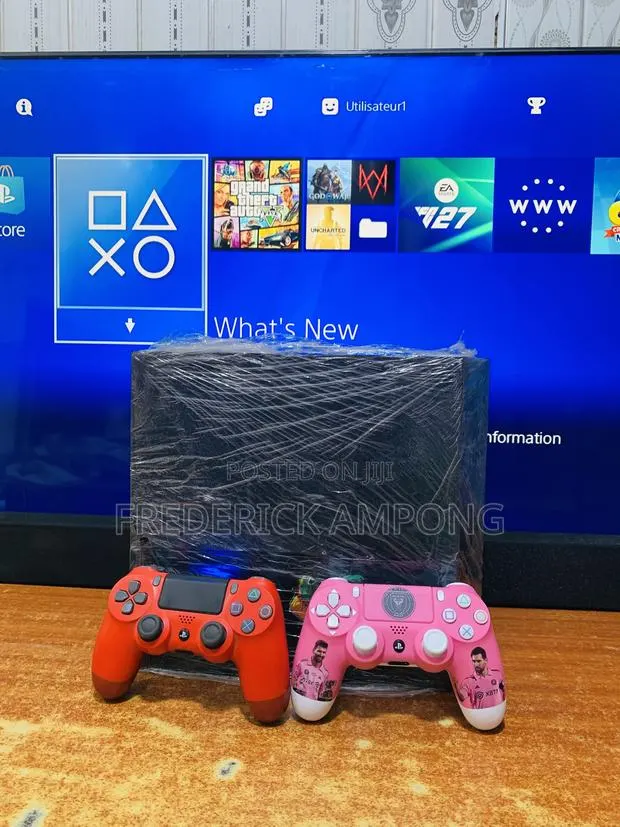 Very Neat Uk Use Ps4 With 10games Two Controllers · Photo 1