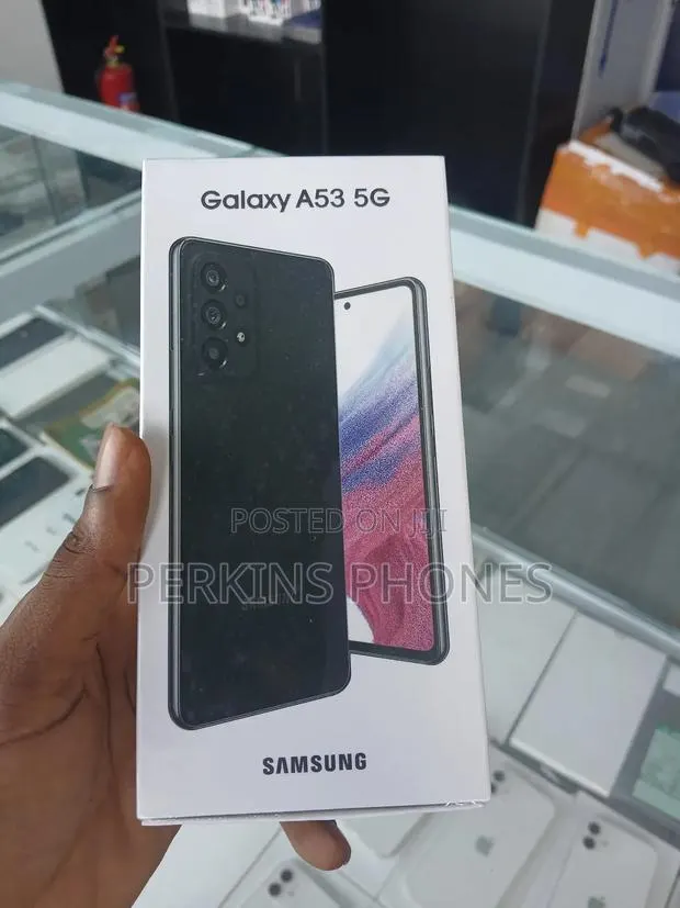 New Samsung Galaxy A53 5G 128 GB Black · Photo 1