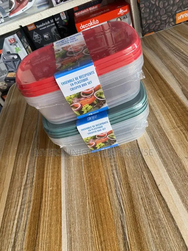 3pcs Airtight Plastic Storage Bowls · Photo 1
