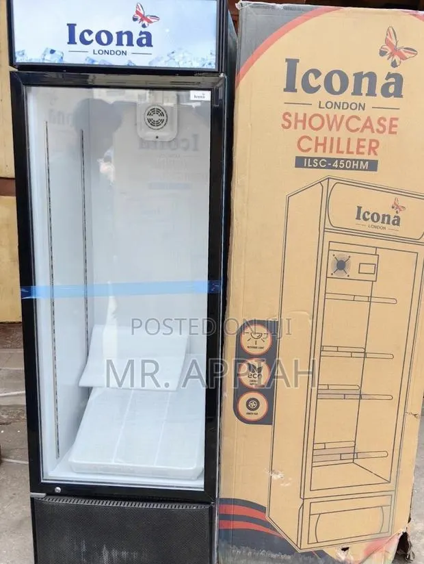 Affordable Icona Single Door Electric Display Fridge · Photo 1