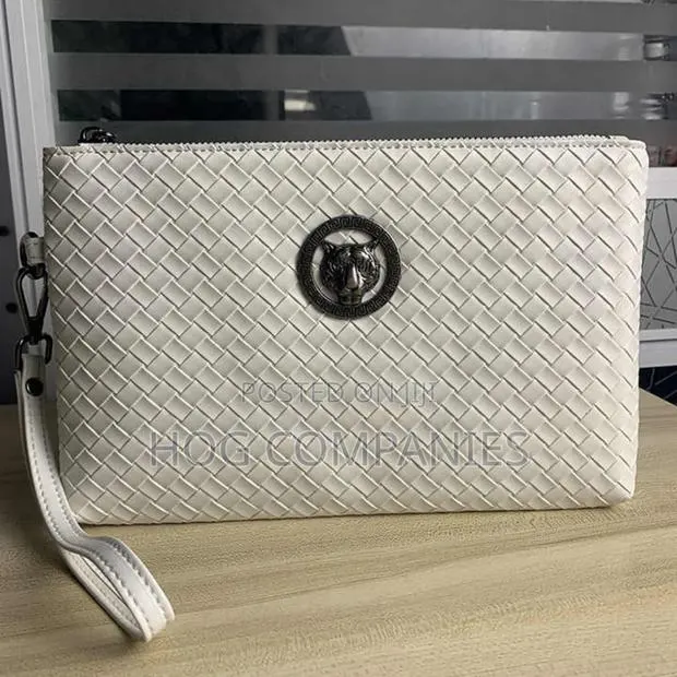Men's Off White Executive Pouch Wallet Bag -Fast Delivery in 2hrs · Photo 1