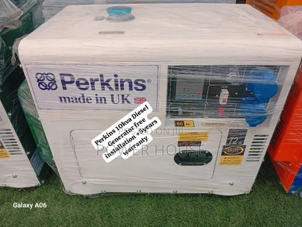 Wordwhiz Perkins Diesel Generator 10kva Silent · Photo 1