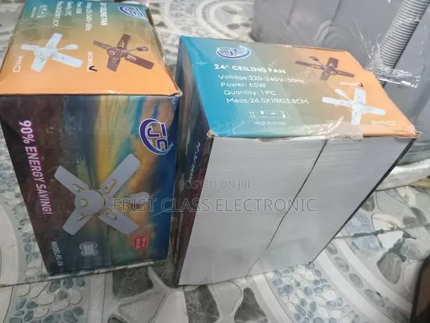 Js Fc-24 Ceiling Fan Smooth Airflow Silent Engine · Photo 1