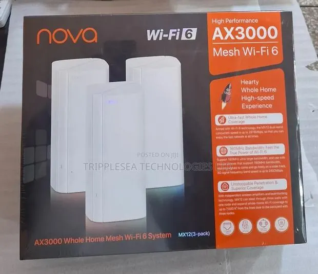 Tenda Mx12 (3-Pack) Ax3000 Wi-Fi 6 Outdoor · Photo 1