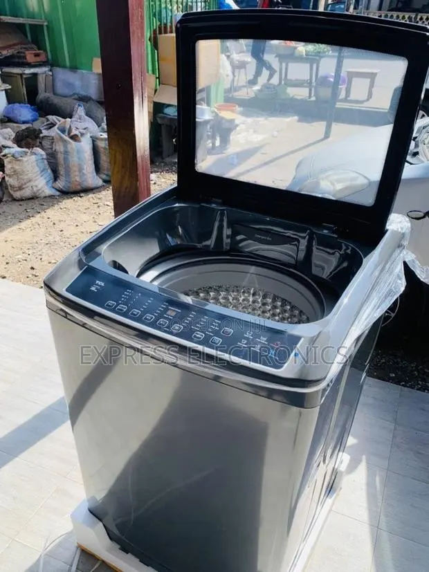 Quality Sleek TCL 18kg F318tlg Top Load Washing Machine Gray · Photo 1