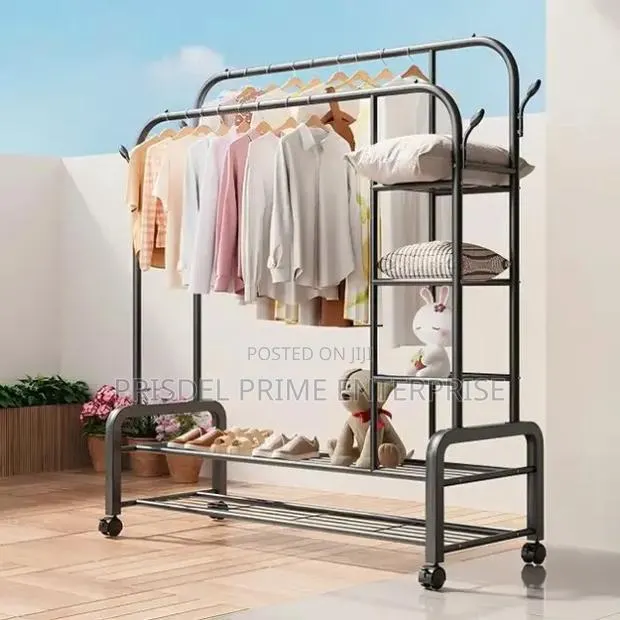 Multipurpose Hanger With Side Shelf · Photo 1