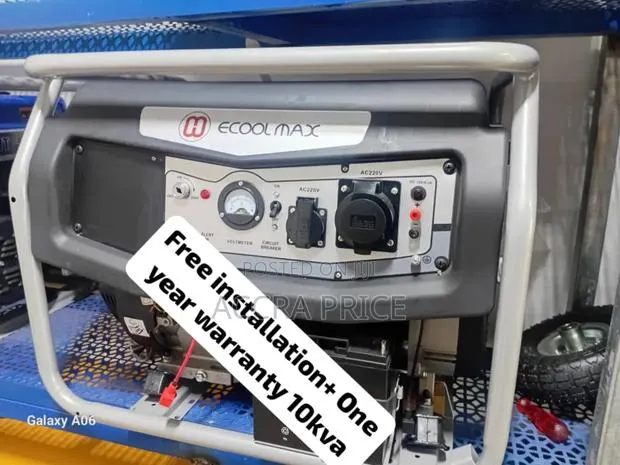 Energydrive 10kva Ecoolmax Petrol Generator Petrol Engine · Photo 1
