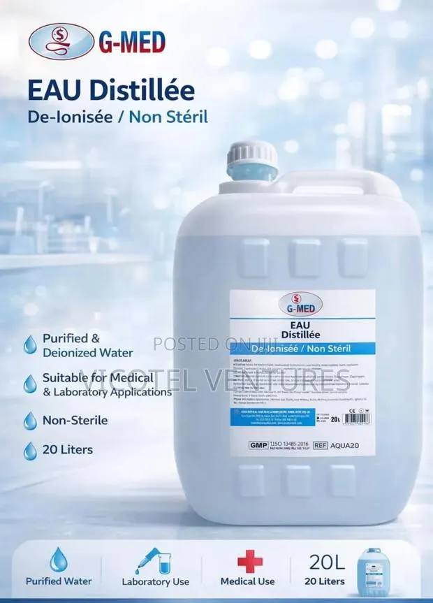 Distilled Water 20ltrs · Photo 1