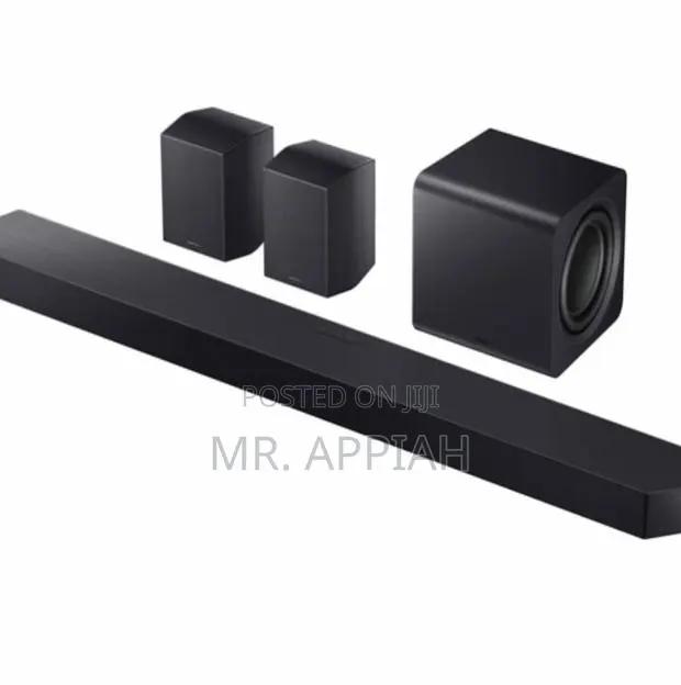 Newly in Stock Samsung 11.1.4ch Bluetooth Sound Bar(Dolby Atmos)Q990f · Photo 1