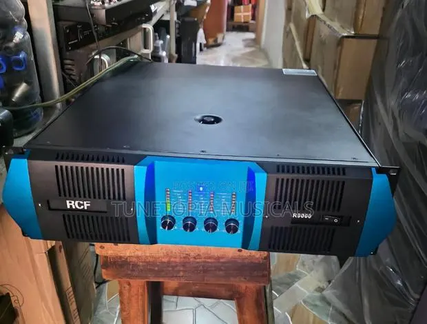 RCF R9000 Professional 4-Channel Bass Power Amplifier · Photo 1