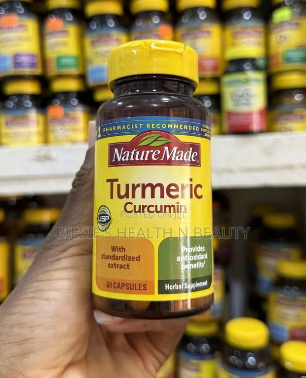 Nature Made Turmeric Curcumin 500 Mg, Herbal Supplement, 60 Capsules · Photo 1