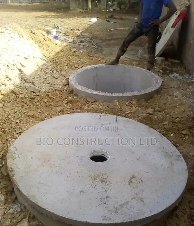 Round Culverts Biodigester Biogas Biofil Plumbing Toilet · Photo 1