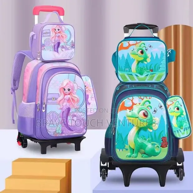 3 PCS Set Backpack Without the Trolley · Photo 1