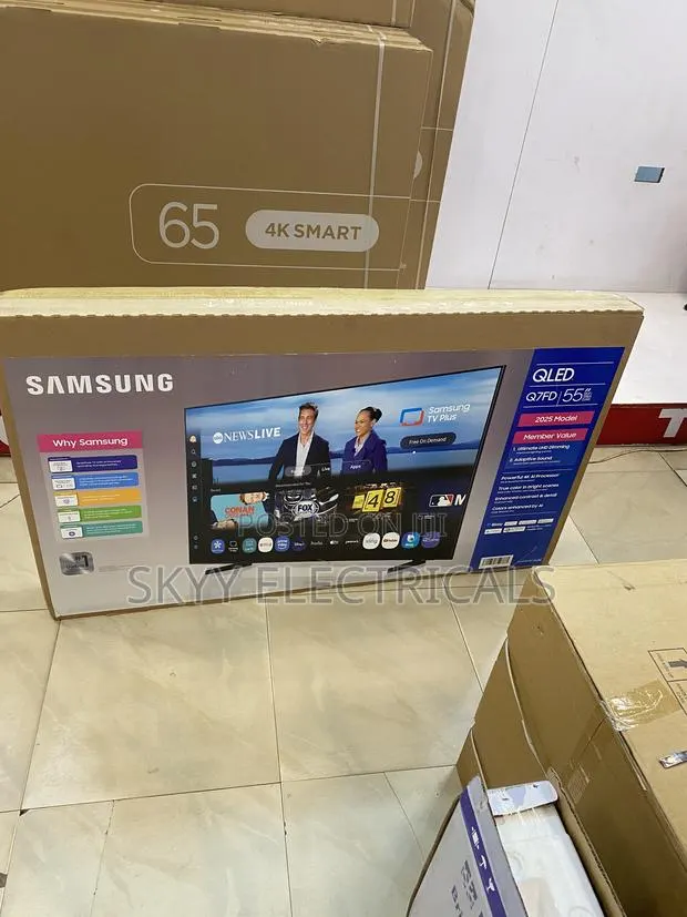 Samsung Qled 55’’ Uhd Smart Television · Photo 1
