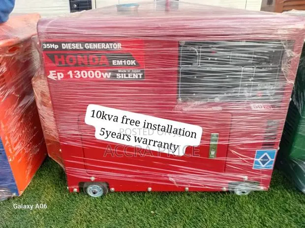 Crown U It Honda 10kva Diesel Generator 13000watts Honda · Photo 1