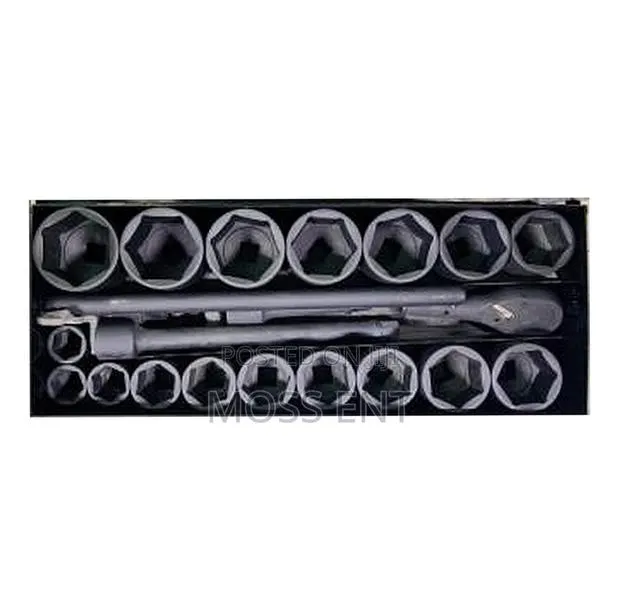 22pcs 1inch Dr Socket Set Mechanica - Me22-1bm · Photo 1
