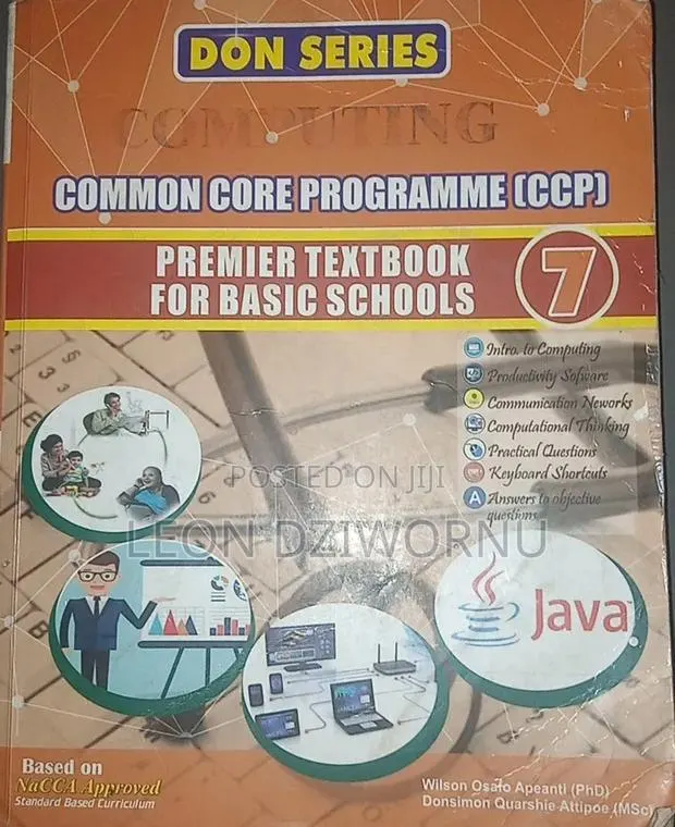 1 Computing and 2 French Textbooks for Basic 6,7 and 9 · Photo 1