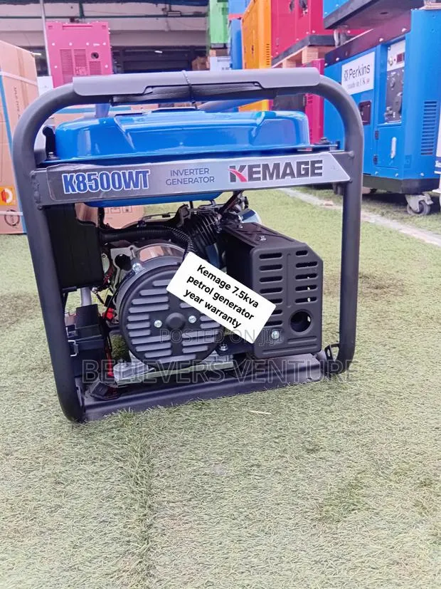 Kemage 7.5kVA Petrol Generator – Smart Choice for Backup Electricity · Photo 1