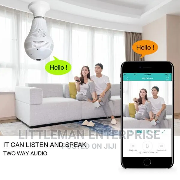 Bulb Wifi Camera · Photo 1