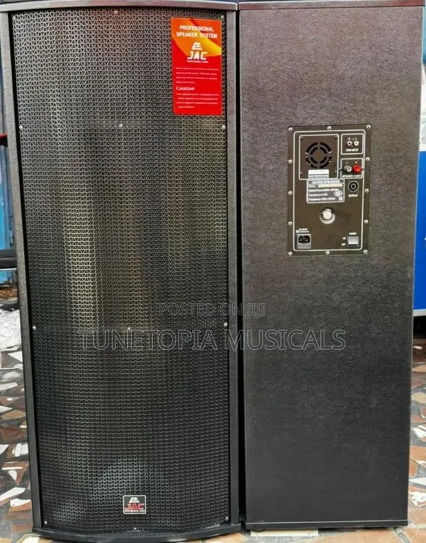 Jac Professional 15inches Active Full-range/Mid-range Speakers & Mic. · Photo 1