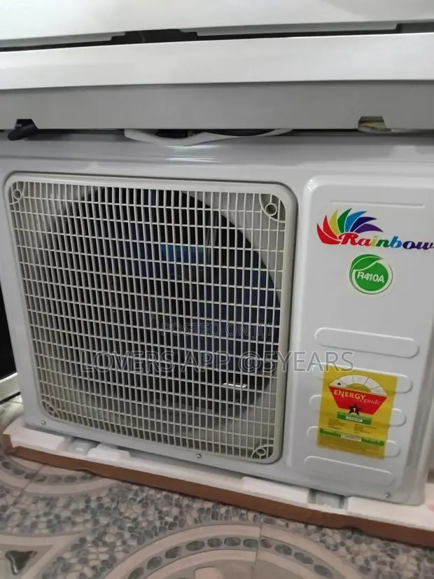 1.5hp Rainbow Window Ac Unit- White, Energy Efficient. · Photo 1