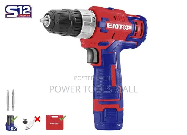 Screwdriver Drilling Machine Emtop · Photo 1