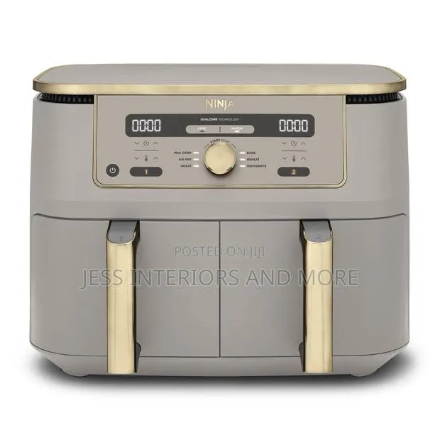 Ninja Air Fryer MAX Dual , 2 Drawers, 9.5L, 6-in-1 · Photo 1