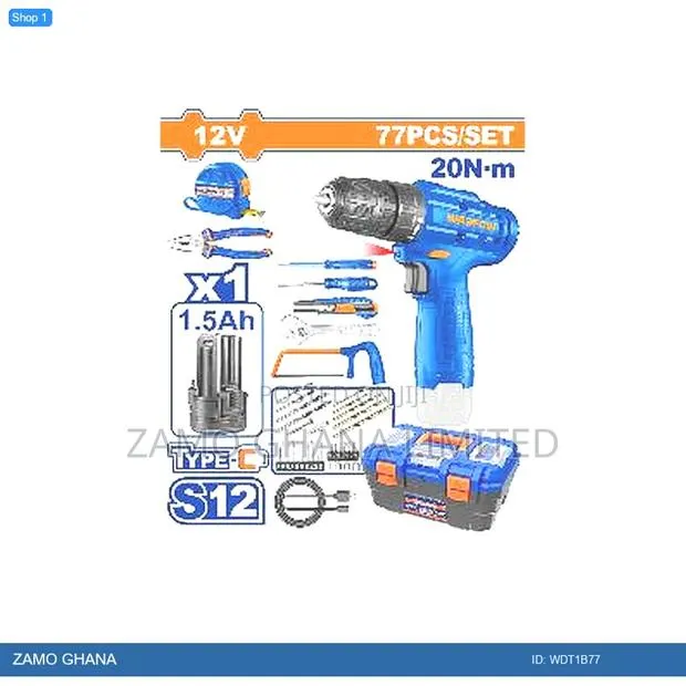 77pcs Tools - Wdt1b77 · Photo 1