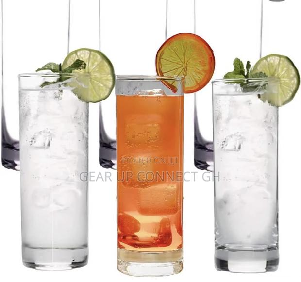 6 Pieces Collins Glass · Photo 3